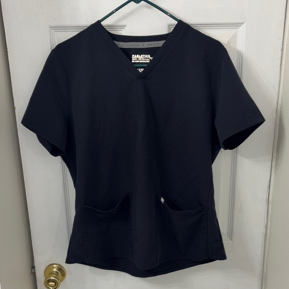 Fabletics Black Scrub Set
